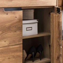 Vertiko Schuhkommode aus Eiche teilmassiv - Sennya^Wohnen Online