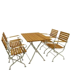 Vier Personen Sitzgruppe für den Garten - Laucius (fünfteilig)^Wohnen Best