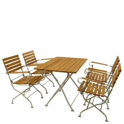 Vier Personen Sitzgruppe für den Garten - Laucius (fünfteilig)^Wohnen Best