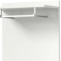 Wohnen Vierteilige Garderobenkombination in Weiß - Rugova