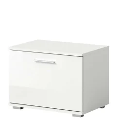 Wohnen Vierteilige Garderobenkombination in Weiß - Rugova