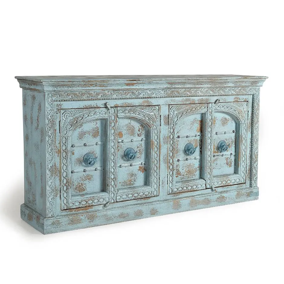 Vintage Design Anrichte in Türkis - Canopuss^Wohnen Best