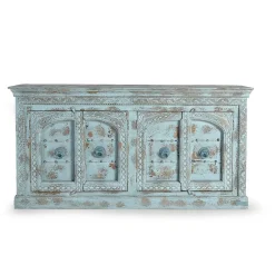 Vintage Design Anrichte in Türkis - Canopuss^Wohnen Best