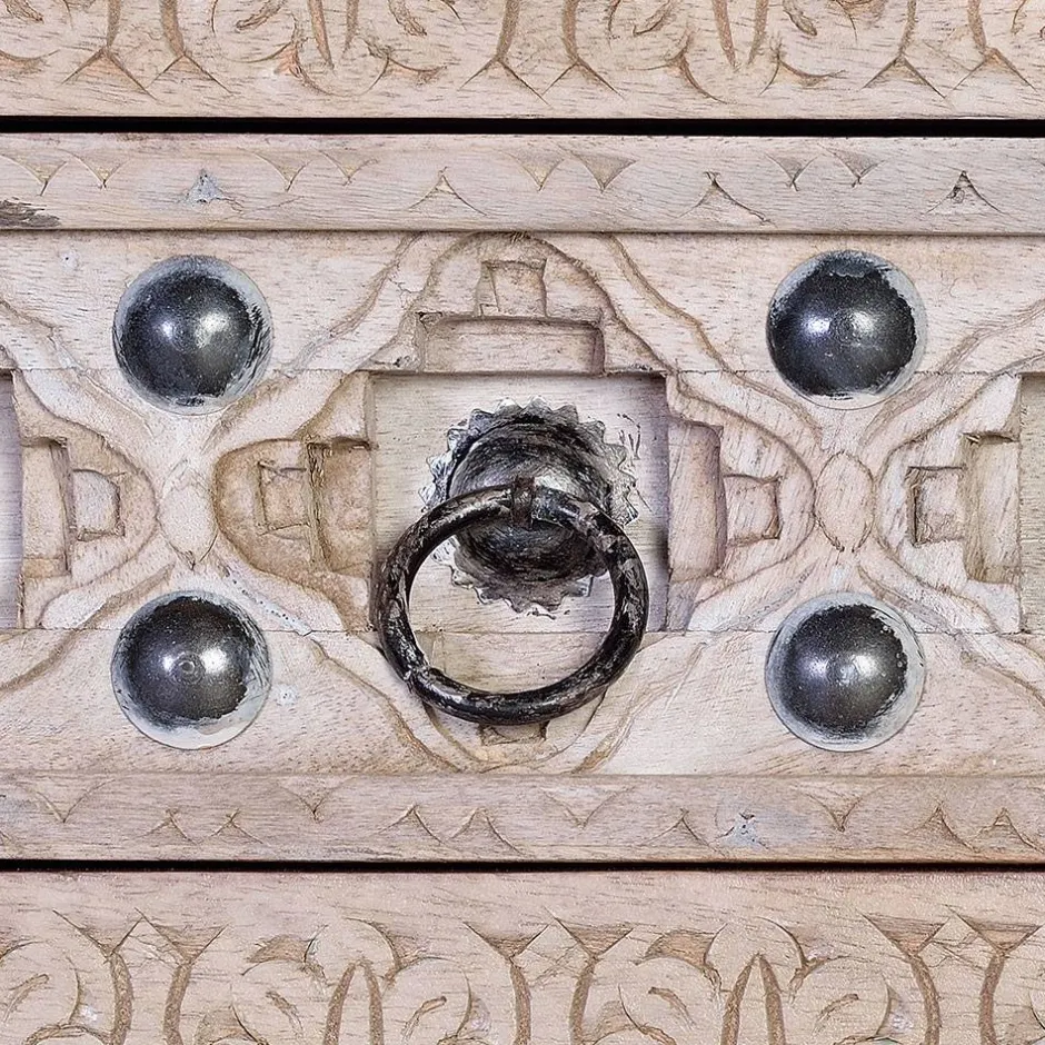 Vintage Design Anrichte in White Wash - Uladan^Wohnen Hot