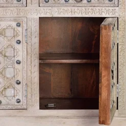 Vintage Design Anrichte in White Wash - Uladan^Wohnen Hot