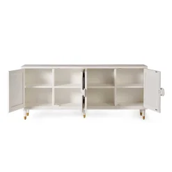Wohnen Vintage Design Sideboard aus Mango Massivholz - Triboot