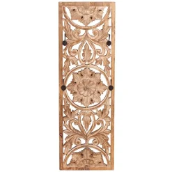 Wohnen Vintage Dielenmöbel mit Schnitzereien - Runiasa (fünfteilig)