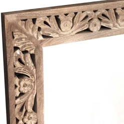 Wohnen Vintage Dielenmöbel mit Schnitzereien - Runiasa (fünfteilig)