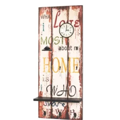 Wohnen Vintage Garderobe Coventry mit Uhr