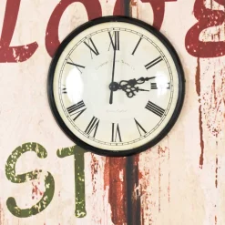 Wohnen Vintage Garderobe Coventry mit Uhr