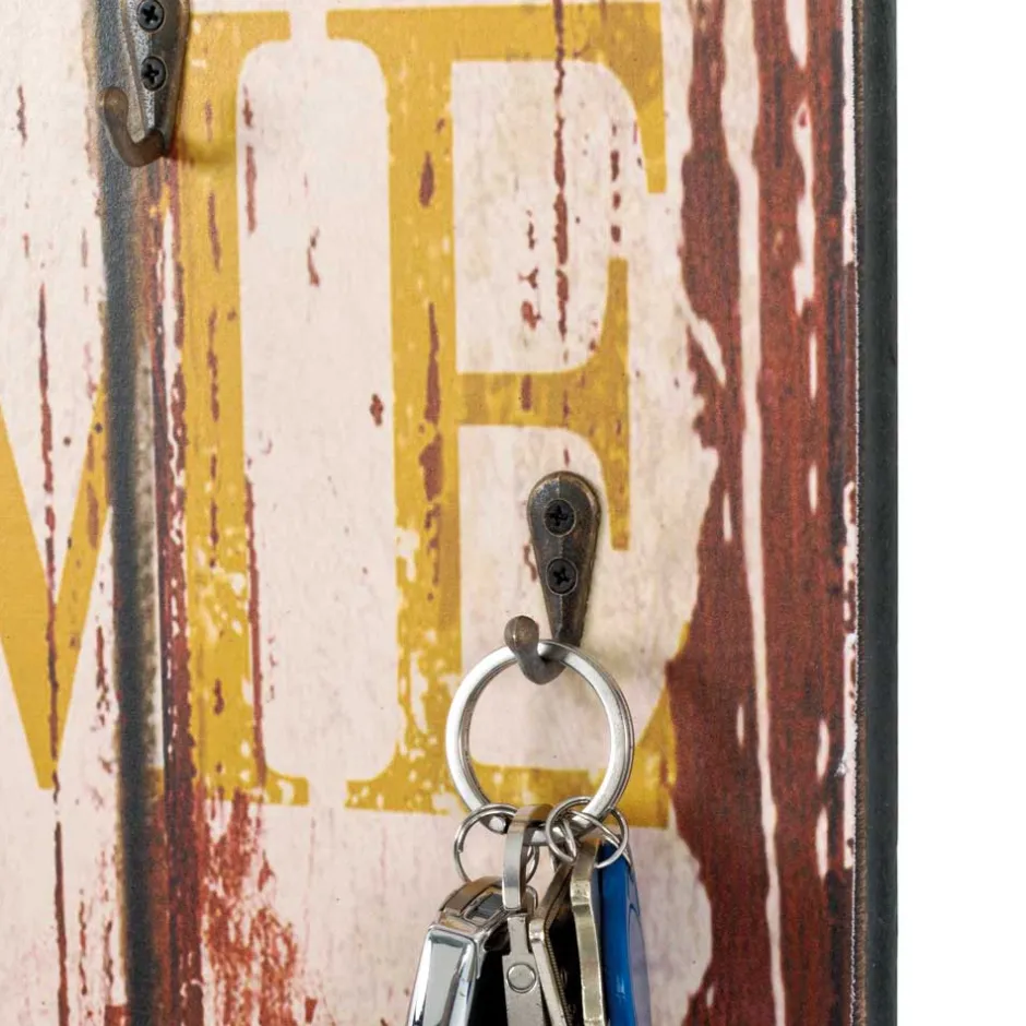 Wohnen Vintage Garderobe Coventry mit Uhr