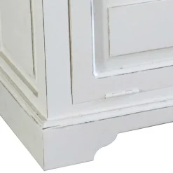 Wohnen Vintage Landhaus Schuhbank in Antikweiß - Wittgenstein