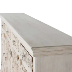 Wohnen Vintage Sideboard in Antikweiß - Celorma