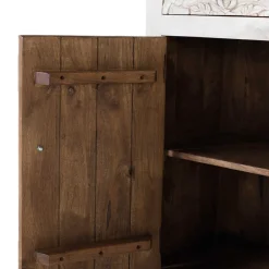 Wohnen Vintage Sideboard in Antikweiß - Celorma