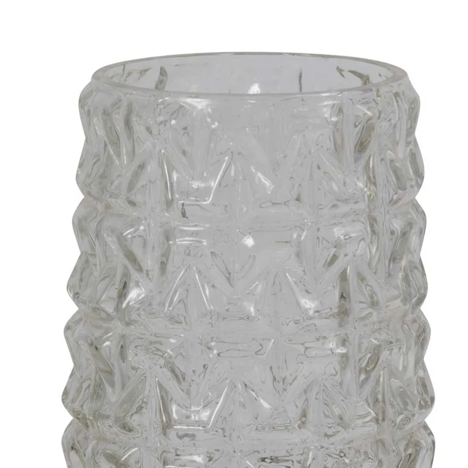 Wohnen Vintage Tischleuchten aus Strukturglas - Acristodad (2er Set)