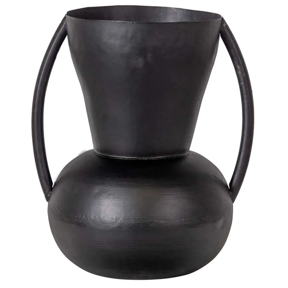 Wohnen Vintage Vasen aus Metall - Caldizza (2er Set)