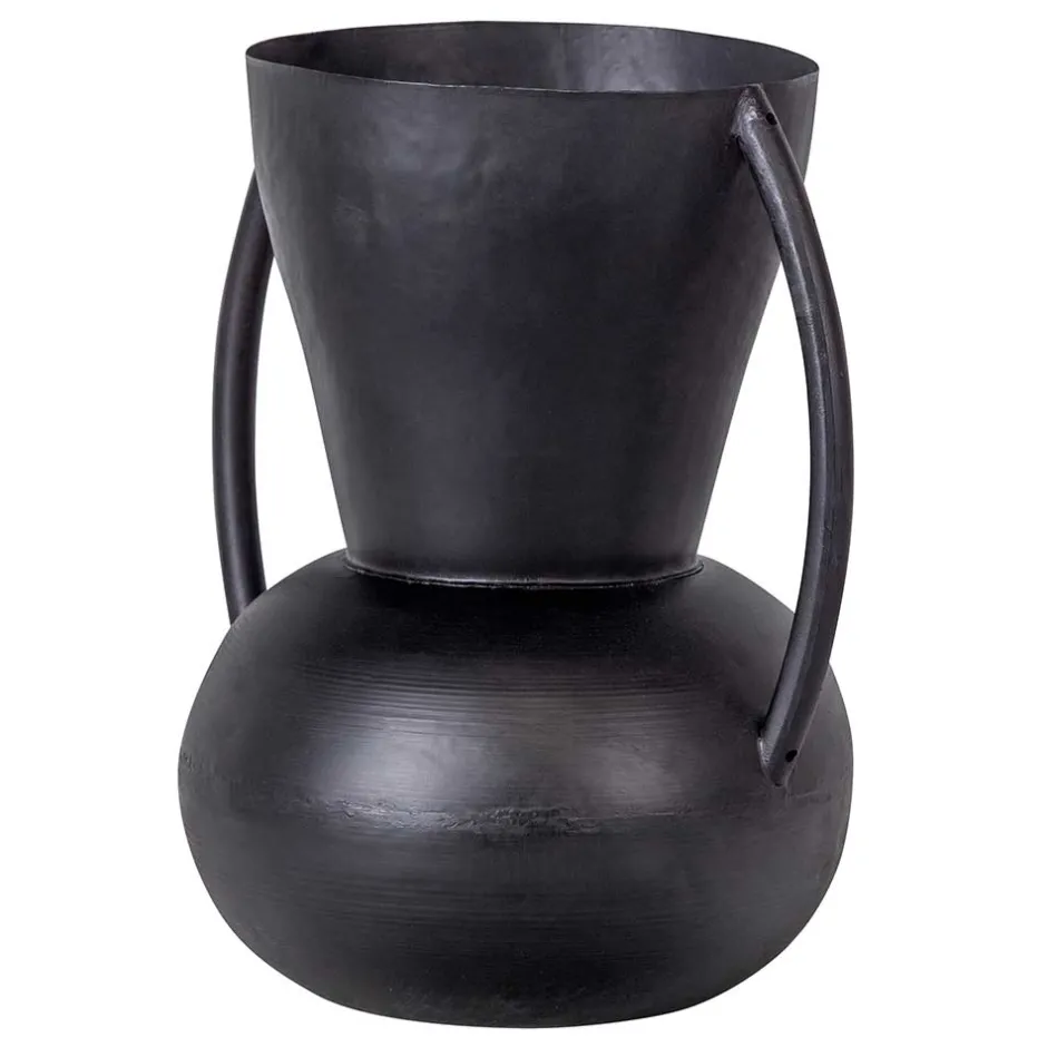 Wohnen Vintage Vasen aus Metall - Caldizza (2er Set)