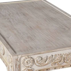 Vintage Wohnzimmertisch in Mangoholz White Wash - Lornas^Wohnen Hot