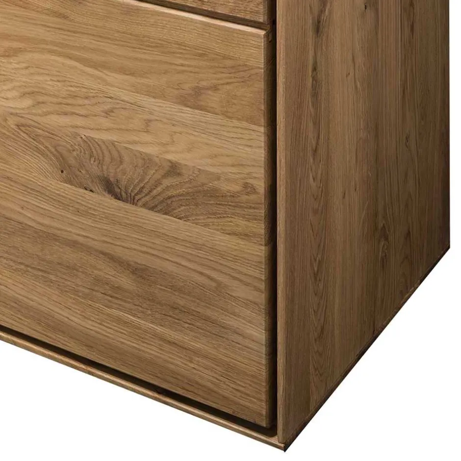 Wohnen Vitrine aus Wildeiche geölt - Slaraduva