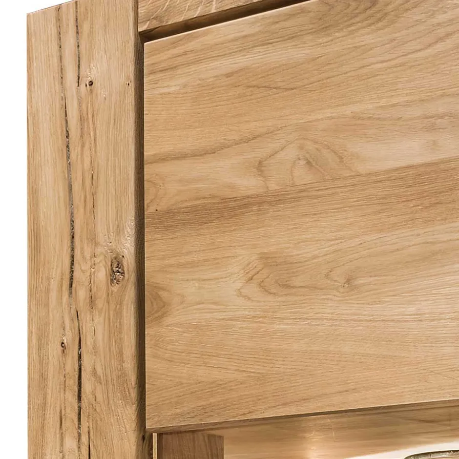 Wohnen Vitrine aus Wildeiche geölt - Slaraduva