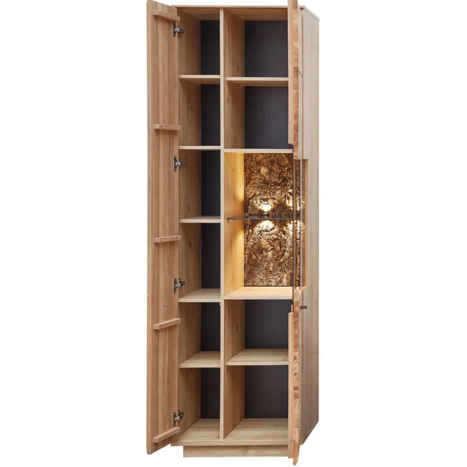 Wohnen Vitrine in Esche und Wildeiche - Cassna