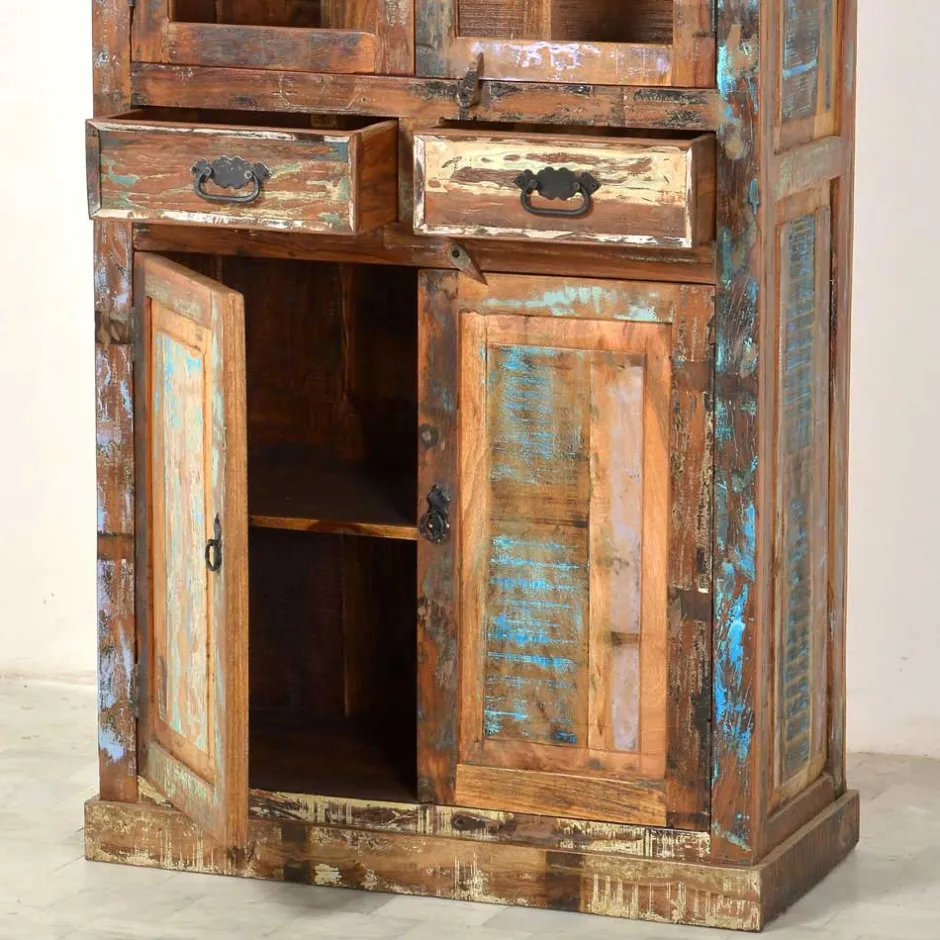 Wohnen Vitrine Jamaica in Bunt