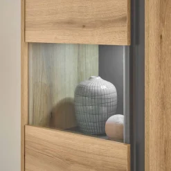 Wohnen Vitrine und Hängeschränke Set - Colomania (dreiteilig)