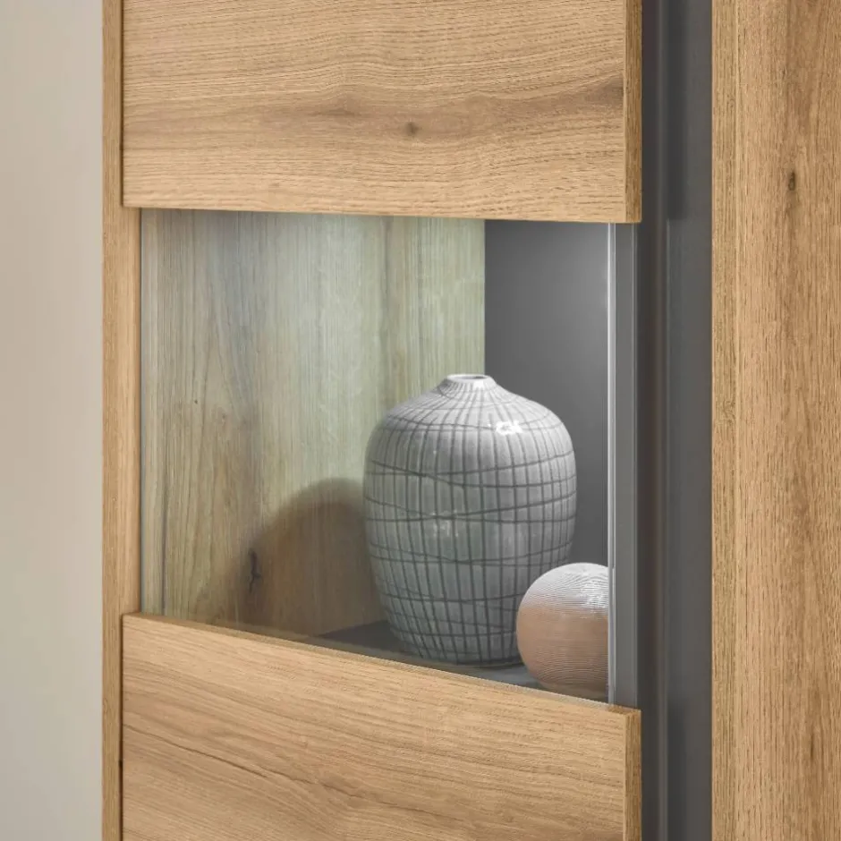 Wohnen Vitrine und Hängeschränke Set - Colomania (dreiteilig)