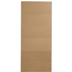 Wohnen Vitrinenschrank in Hellgrau und Schwarz - Arno