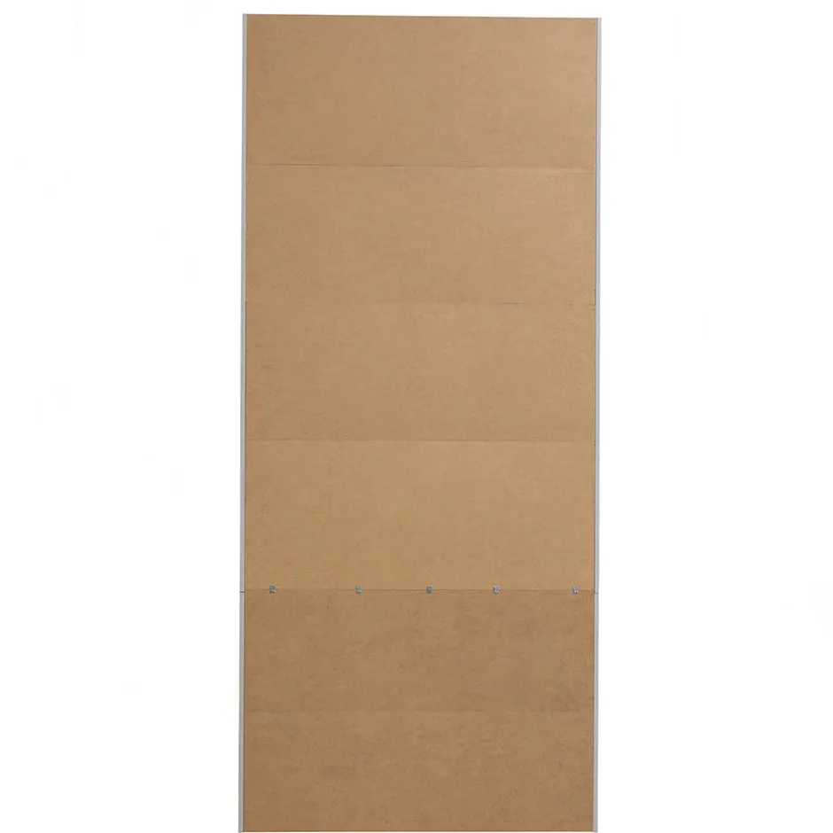 Wohnen Vitrinenschrank in Hellgrau und Schwarz - Arno