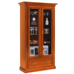 Vitrinenschrank in Kirschbaumfarben - Manukau^Wohnen Sale