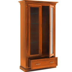 Vitrinenschrank in Kirschbaumfarben - Manukau^Wohnen Sale