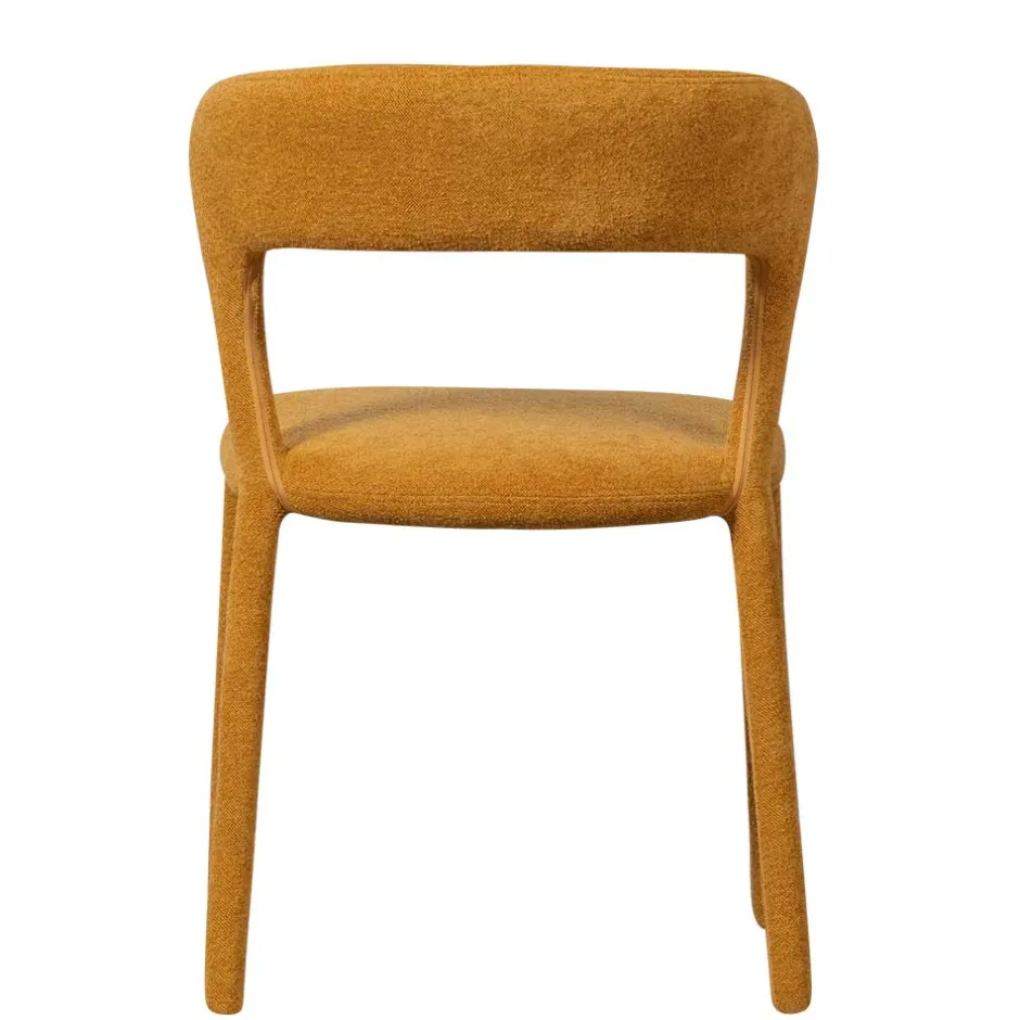 Vollständig gepolsterte Stühle in Gelb - Posky (2er Set)^Wohnen Online