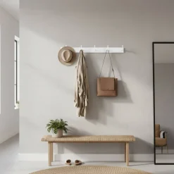 Wand Design-Hakenleiste in Weiß - Jasefiana^Wohnen Sale