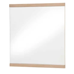 Wohnen Wand Flur Spiegel in Eiche Bianco - Arkadiuz