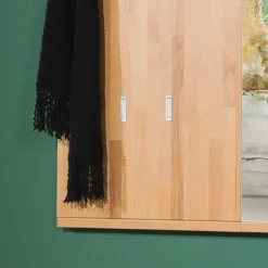 Wand Flurgarderobe Wislama aus Kernbuche Massivholz^Wohnen