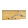 Wand Garderobe Eiche Furnier Colocca mit 7 Haken^Wohnen Outlet