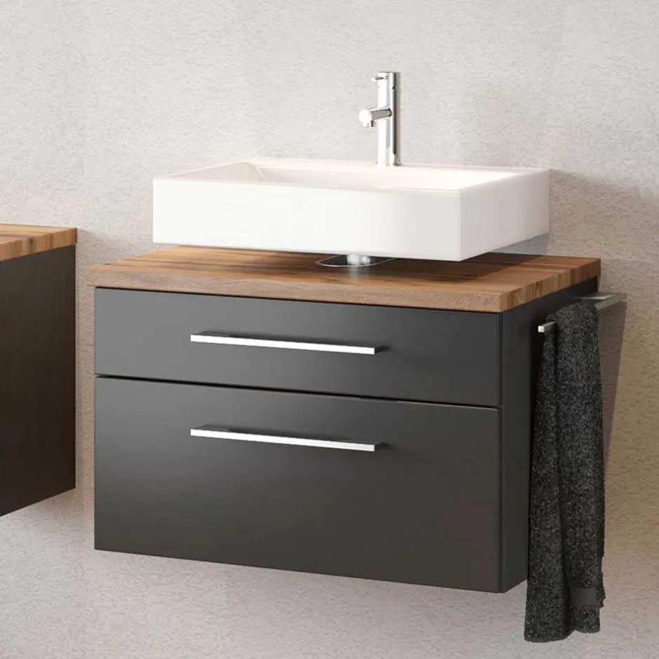 Wohnen Wand Schubladenschrank für Waschbecken - Estregos