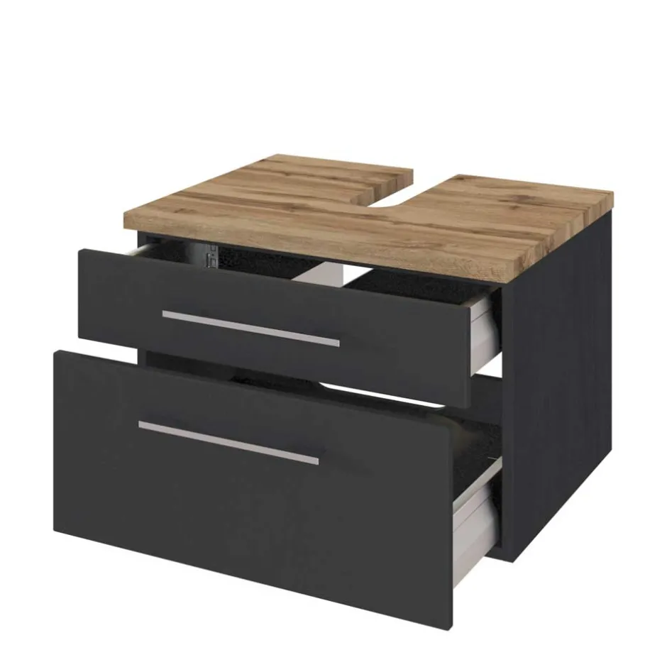 Wohnen Wand Schubladenschrank für Waschbecken - Estregos