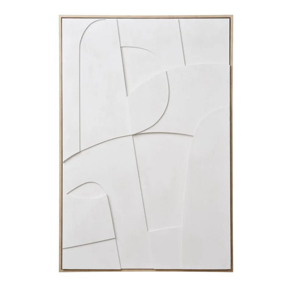 Wohnen Wandbild mit abstraktem Relief - Clause