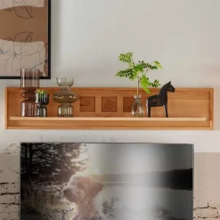 Wandboard aus geöltem Kernbuche Massivholz - Sarosca^Wohnen New