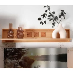 Wandboard aus geöltem Kernbuche Massivholz - Sarosca^Wohnen New