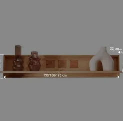 Wandboard aus geöltem Kernbuche Massivholz - Sarosca^Wohnen New