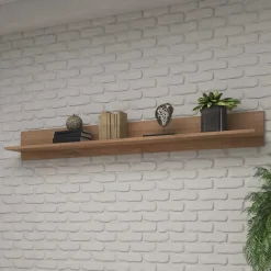 Wohnen Wandboard in Eiche Holzoptik - Aberdeen