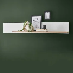 Wandboard in Mattweiß und Wildeiche - Nenaloro^Wohnen New