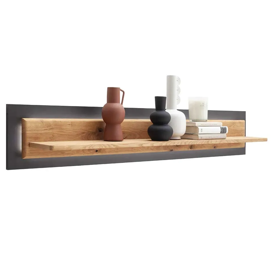 Wandboard in Wildeiche & Anthrazit - Flacona^Wohnen