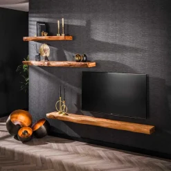 Wohnen Wandboard mit Baumkante aus Akazie - Casaniano