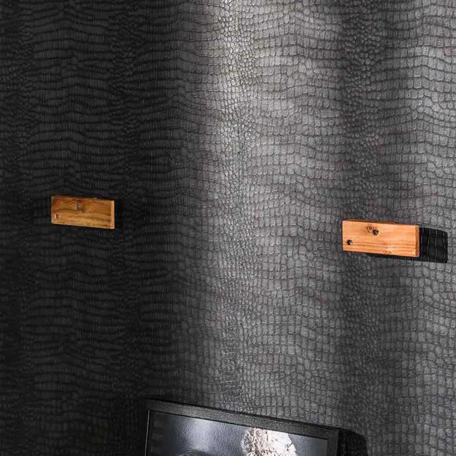 Wohnen Wandboard mit Baumkante aus Akazie - Casaniano