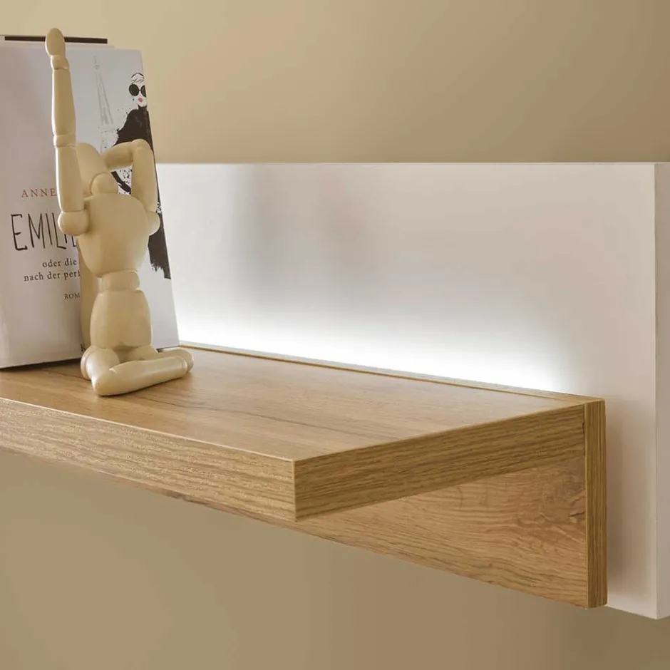 Wohnen Wandboard mit Licht zweifarbig - Racelyn