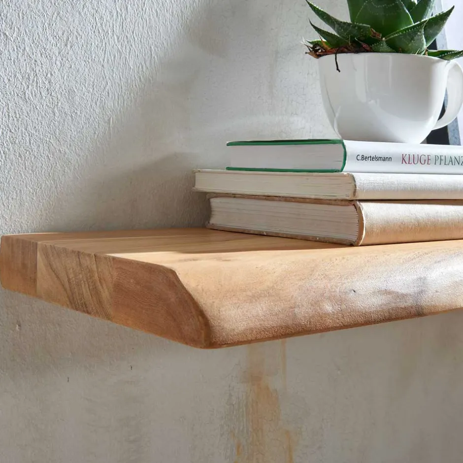 Wandboard mit Naturkante in 6 Breiten - Elmin^Wohnen